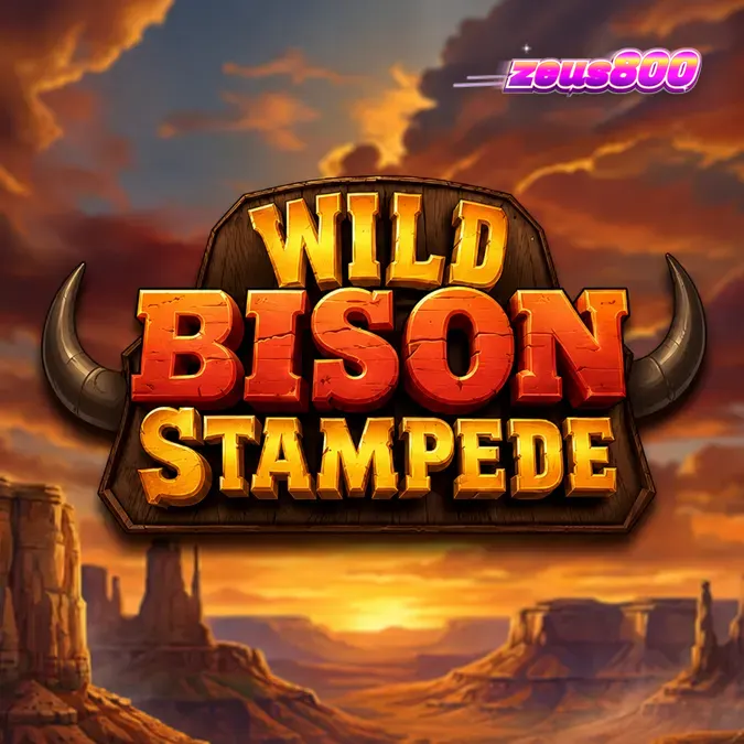 Tampilan visual gulungan slot Wild Bison Stampede dengan simbol satwa liar